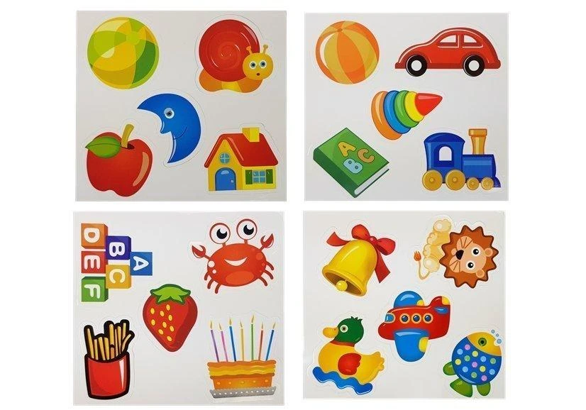 Lean Toys Piešimo lenta su magnetais