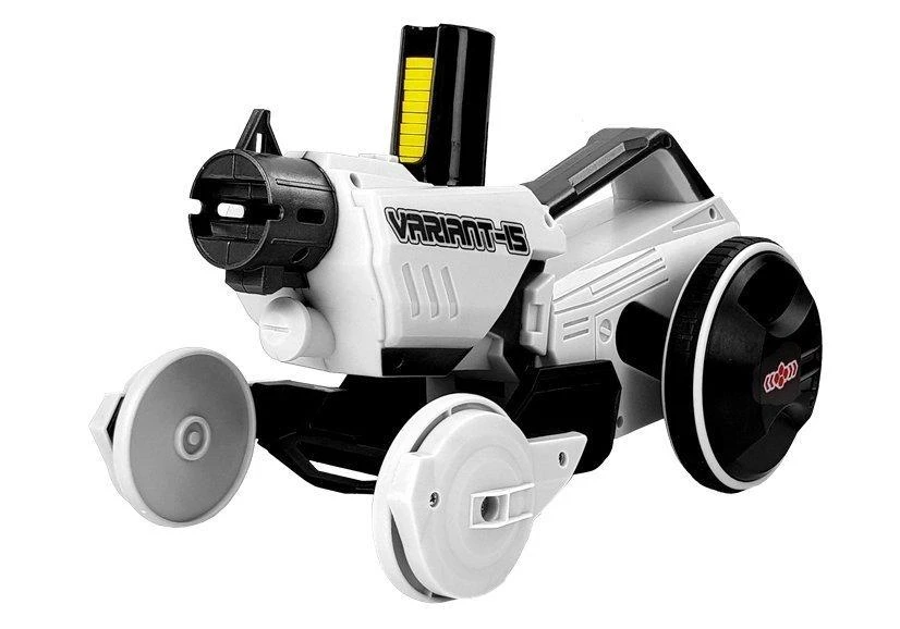 Lean Toys Radijo bangomis valdomas automobilis šautuvas 2in1