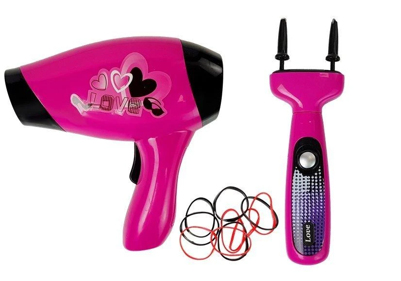 Lean Cars Lean Sport Rinkinys Hair Beauty Džiovintuvas Braiding Machine Hairspray Clips