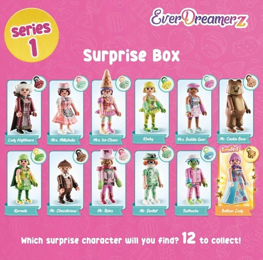 Playmobil Staigmenų dėžutė – Candy World Series 1 70389