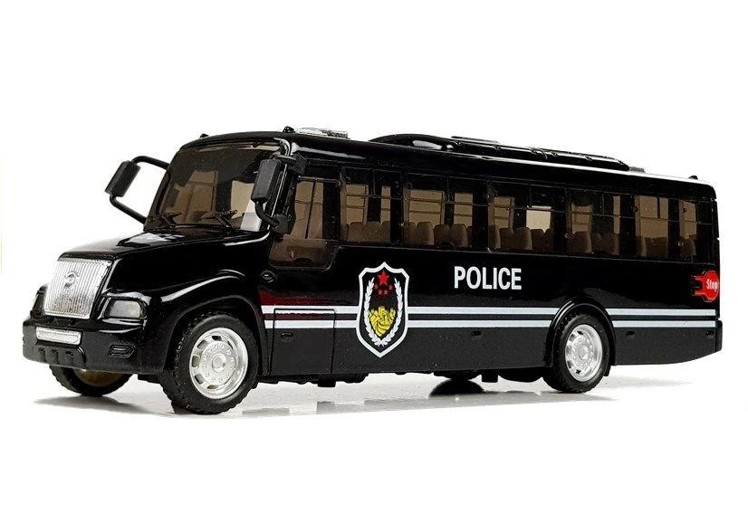 Lean Toys Policijos autobusas su lemputėmis
