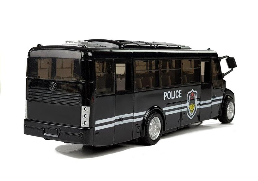 Lean Toys Policijos autobusas su lemputėmis