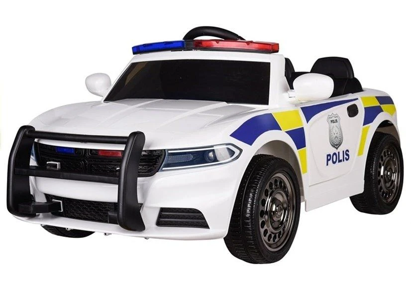 Lean Cars Elektrinis policijos automobilis vaikams su nuotoliniu valdymu ir 2x20W varikliais