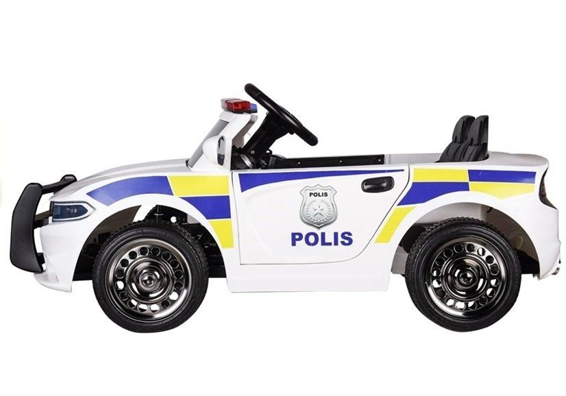 Lean Cars Elektrinis policijos automobilis vaikams su nuotoliniu valdymu ir 2x20W varikliais