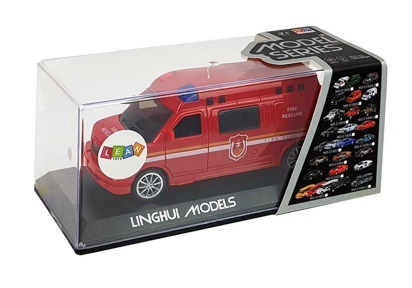 Lean Toys Gaisrinės mašina Fire Department
