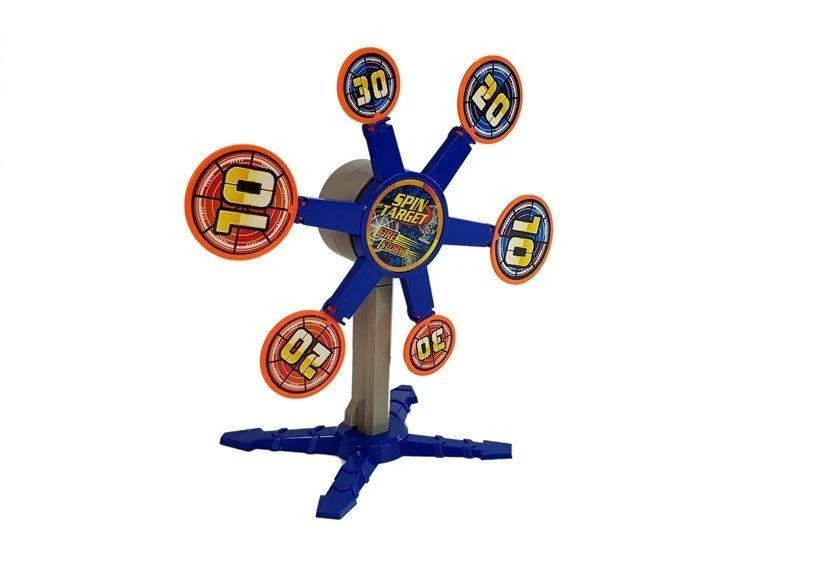 Žaislinis šautuvas Lean Toys su besisukančiu taikiniu
