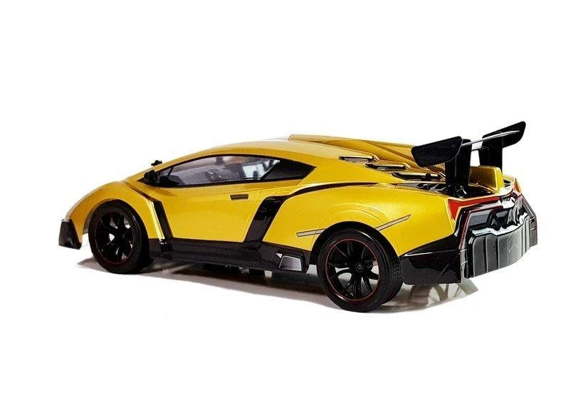 Zdalnie Nuotoliniu būdu valdomas automobilis Lean Toys, geltonas