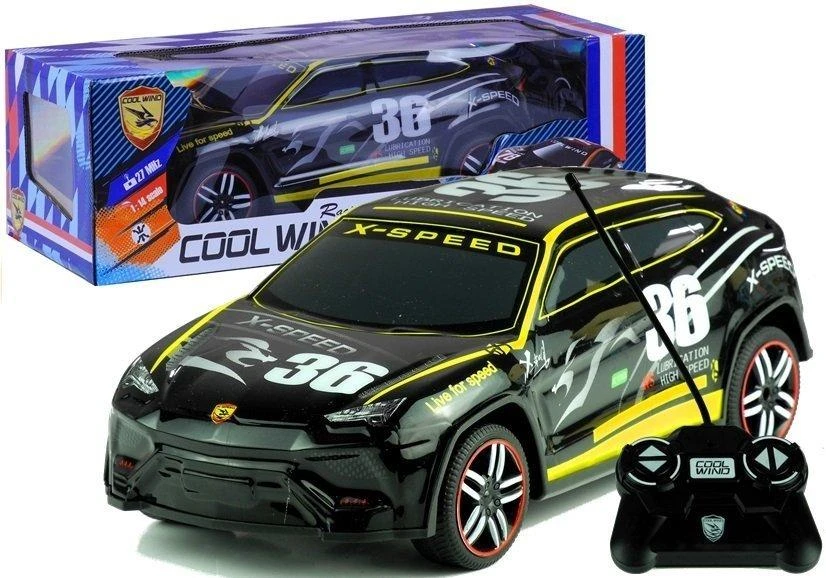 Lean Toys Radijo bangomis valdomas sportinis automobilis