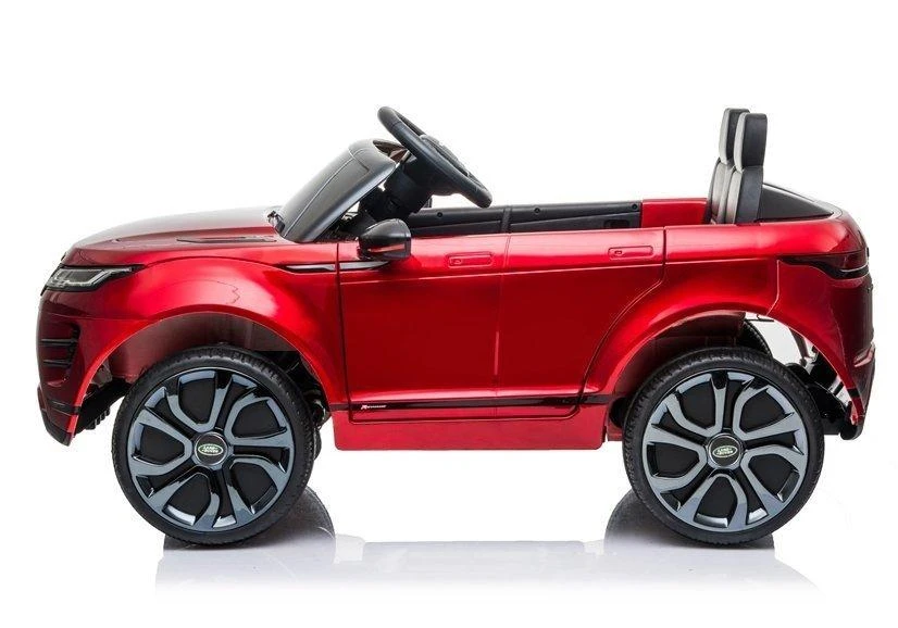 Lean Cars Dvivietis vaikiškas elektromobilis Lean Range Rover Evoque, raudonai dažytas