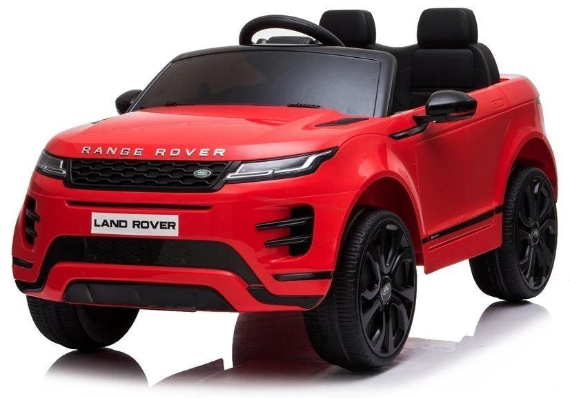 Lean Cars Dvivietis vaikiškas elektromobilis Lean Range Rover Evoque, raudonas