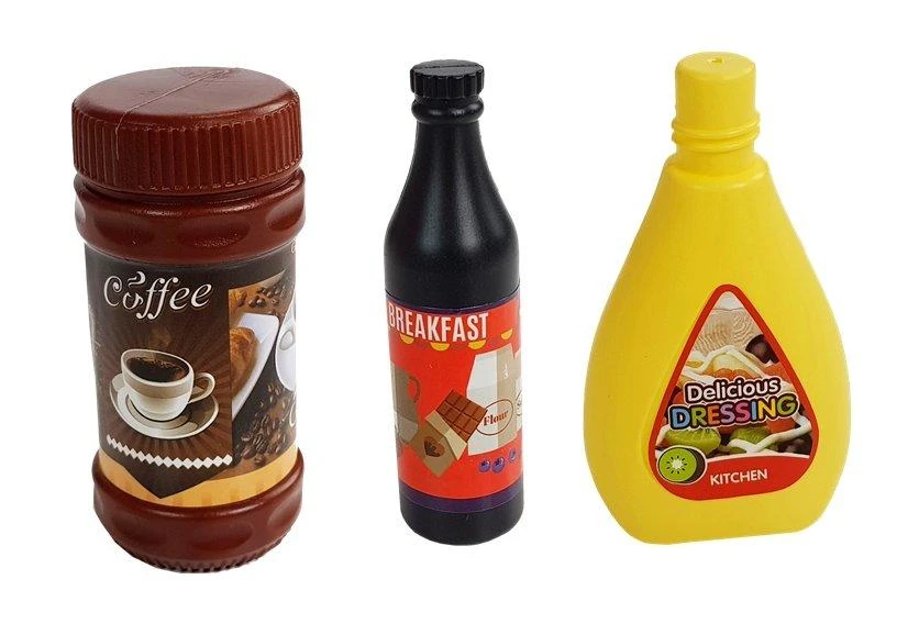 Vaikiška virtuvėlė Lean Toys su priedais ir jutikliniu ekranu