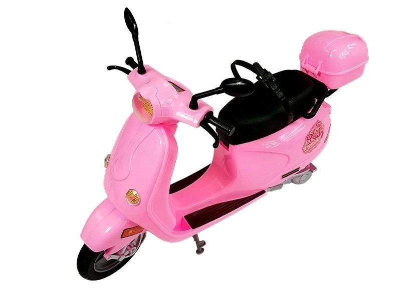Lean Toys Lėlė su motoroleriu LeanToys