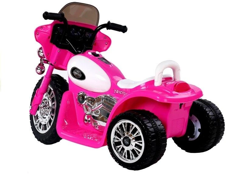 Lean Cars Elektrinis motociklas vaikams JT568, rožinis