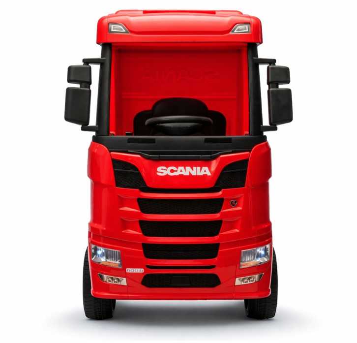 Lean Cars Akumuliatorinis automobilis vaikams Scania 500R HL698 Raudonas 4x4