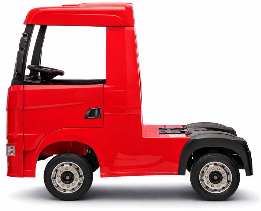 Lean Cars Akumuliatorinis automobilis vaikams Scania 500R HL698 Raudonas 4x4