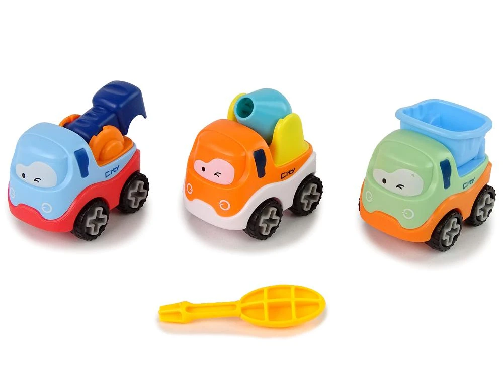 Lean Toys Mašinėlių rinkinys su atsuktuvu, 3 vnt