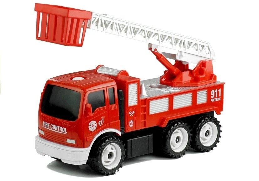 Lean Toys Gaisrininko rinkinys Fire Rescue, 14 vnt.