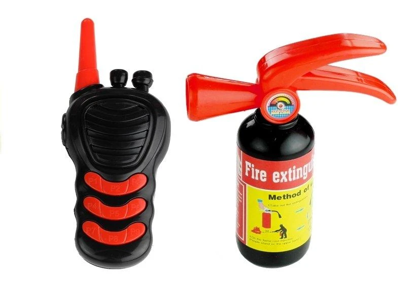Lean Toys Gaisrininko rinkinys Fire Rescue, 14 vnt.