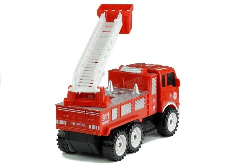 Lean Toys Gaisrininko rinkinys Fire Rescue, 14 vnt.