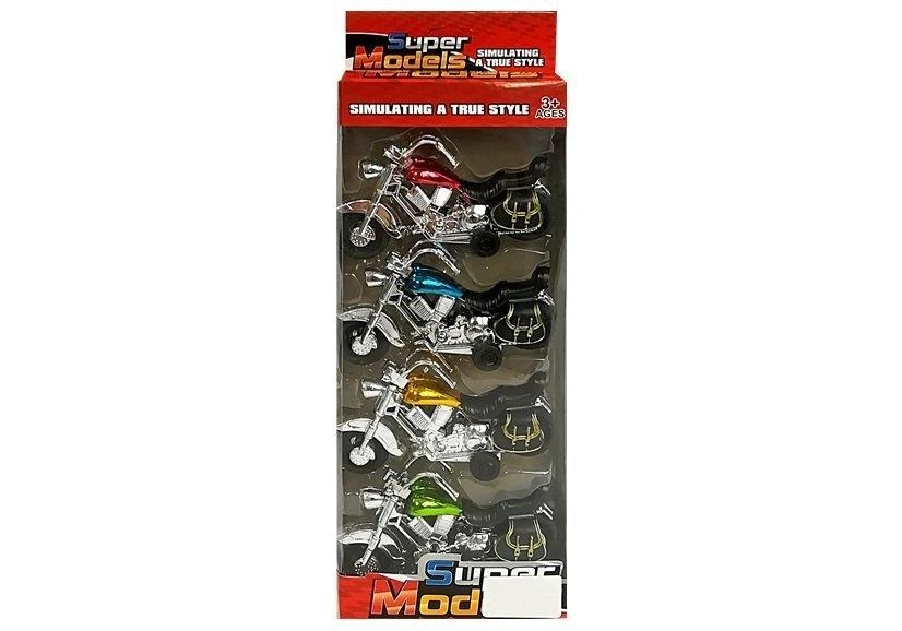 Lean Toys Motociklų rinkinys LeanToys, 4 vnt.