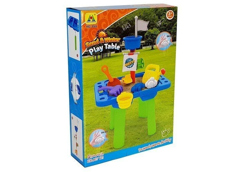 Lean Toys Smėlio stalas Shovel Cloud