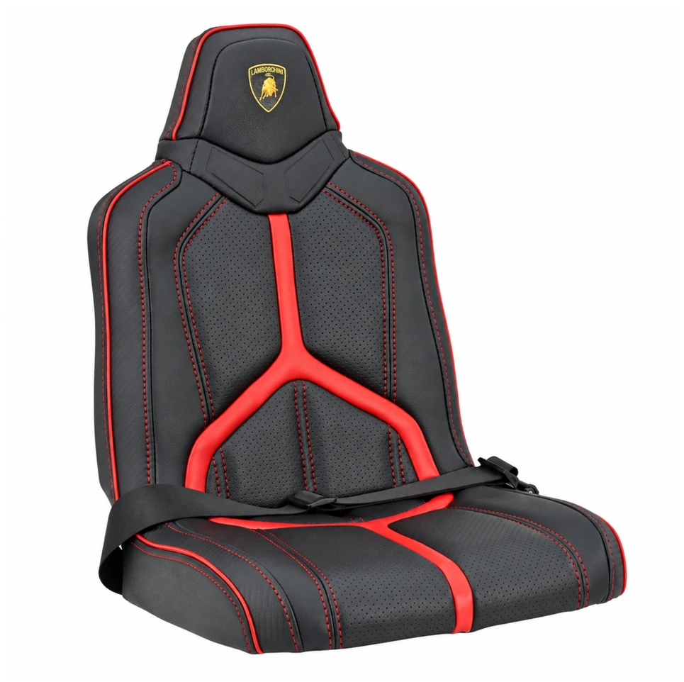 Lean Cars Soft Leather Seat for a battery-powered vehicle A8803 Lamborghini XXL