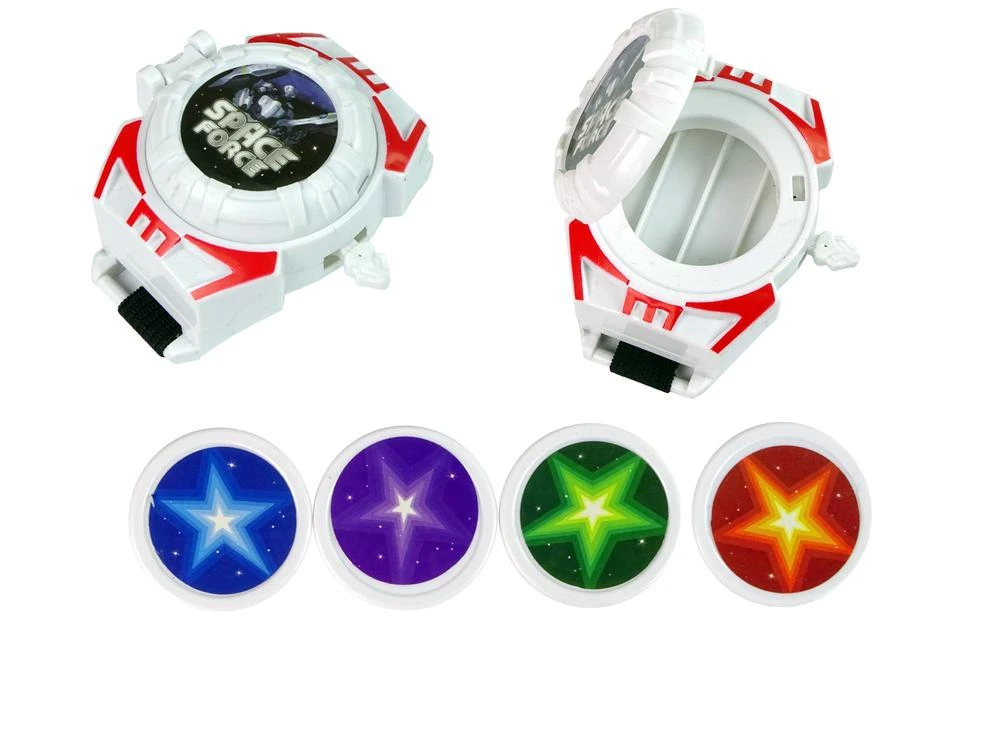 Lean Toys Kosminio Kario Rinkinys su Lazeriniu Pistoletu ir Šviesos Kardu
