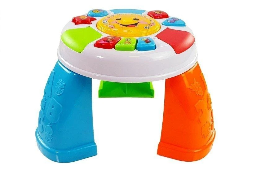 Mokomasis mažylio stalas Lean Toys su garsais ir pianinu