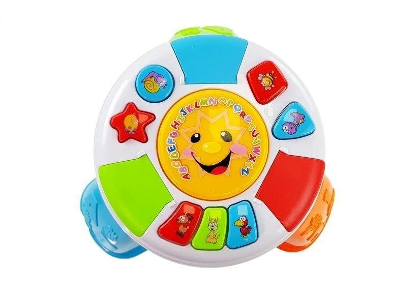 Mokomasis mažylio stalas Lean Toys su garsais ir pianinu