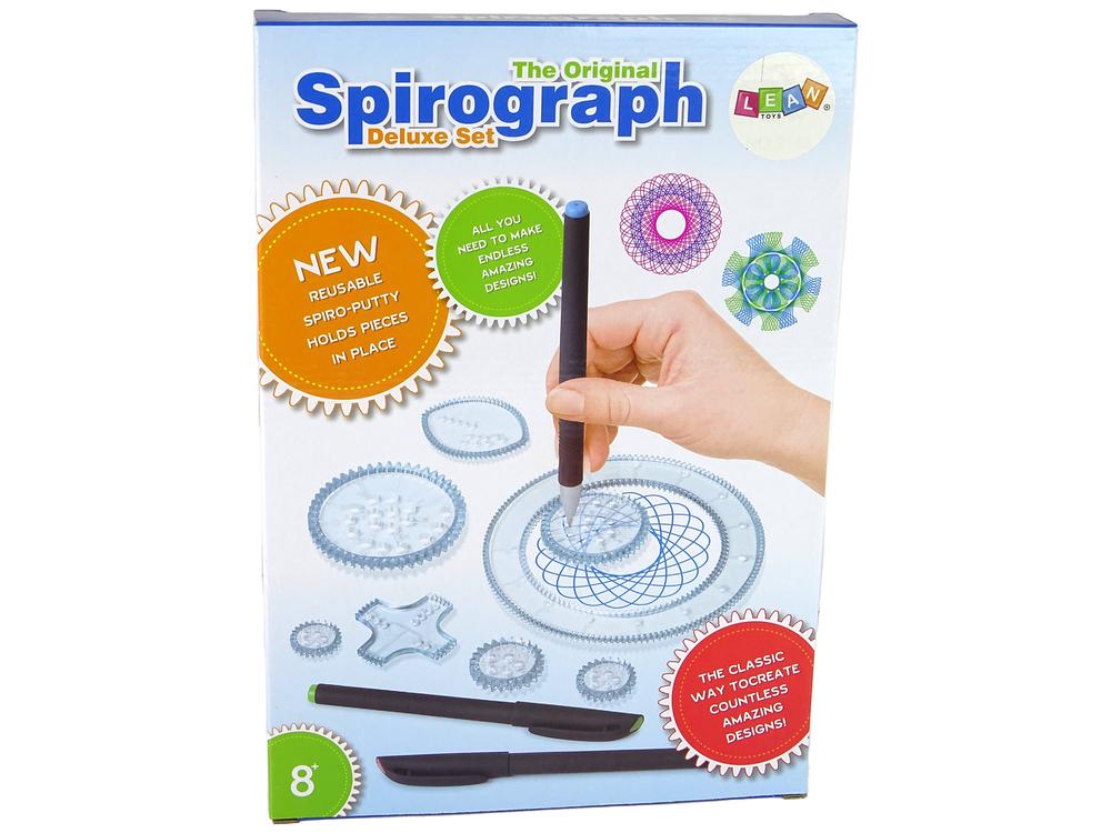 Lean Cars Edukacinis spirografo rinkinys Lean Toys