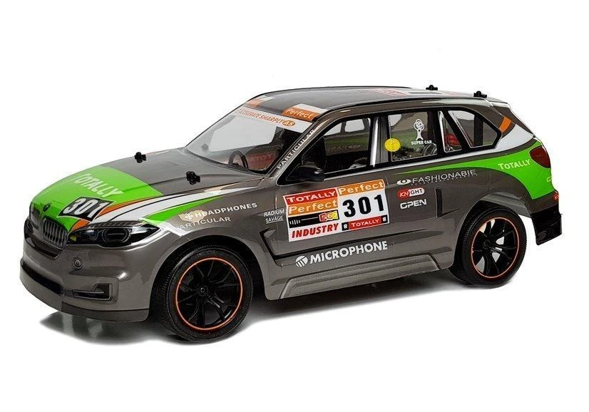 Lean Toys Sportinis automobilis valdomas nuotoliniu būdu Rapid Legend, pilka