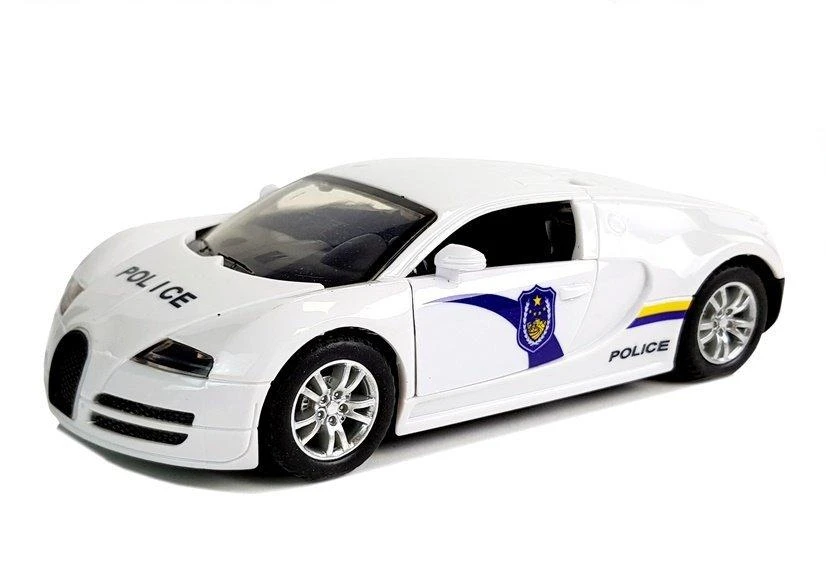 Lean Toys Policijos automobilis su šviesa ir garsu Import LEANToys