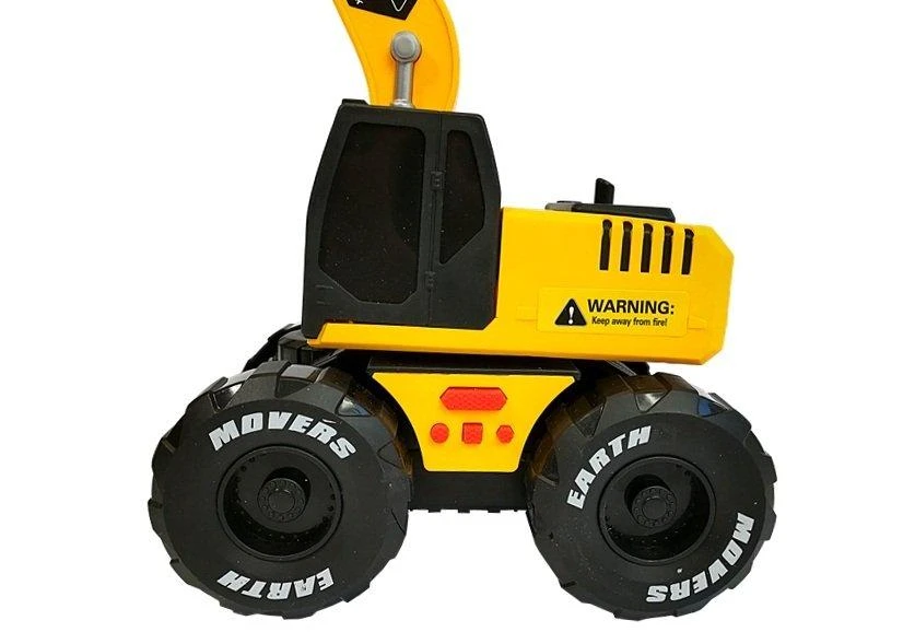 Lean Toys Frikcinis Ekskavatorius su Garsais ir Šviesomis
