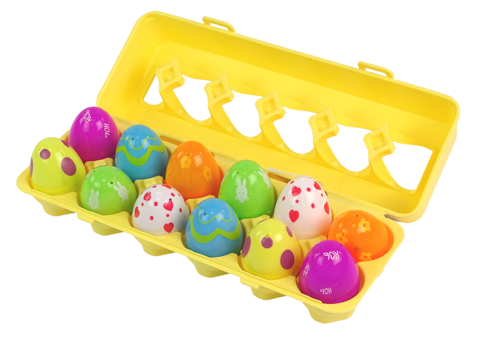 Zestaw Velykinių žaisliukų rinkinys Lean Toys Squishy, 12 vnt.