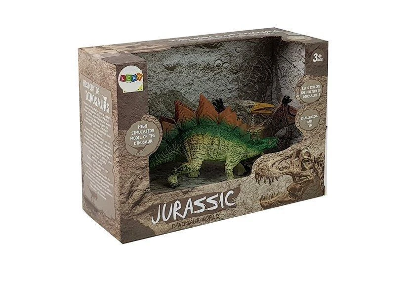 Lean Toys Dinozaurų figūrėlių rinkinys: Stegosaurus, Pteranodon LeanToys