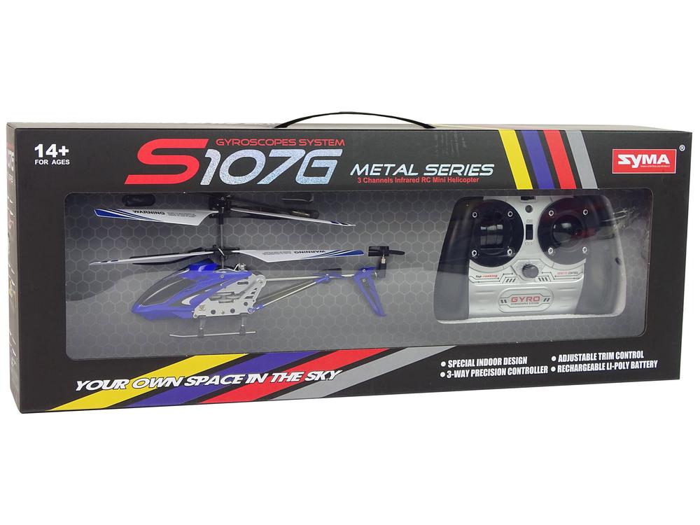 Sraigtasparnis Syma S107G su nuotolinio valdymo pultu Lean Toys