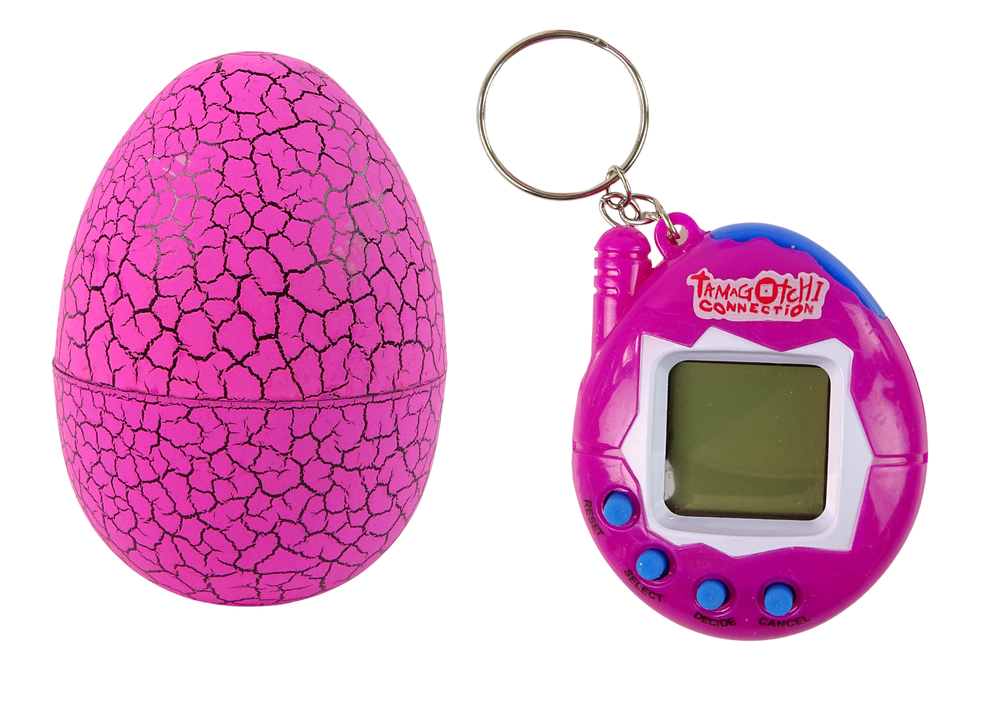 Lean Cars Rožinis Tamagotchi žaidimas elektroninis augintinis