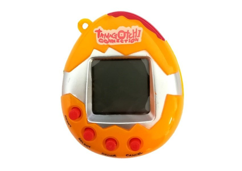 Lean Toys Elektroninis augintinis Tamagotchi su ekranu, 5 x 6 x 2 cm