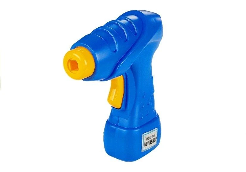 Vaikiškas įrankių rinkinys Lean Toys, plastikinis, mėlynas