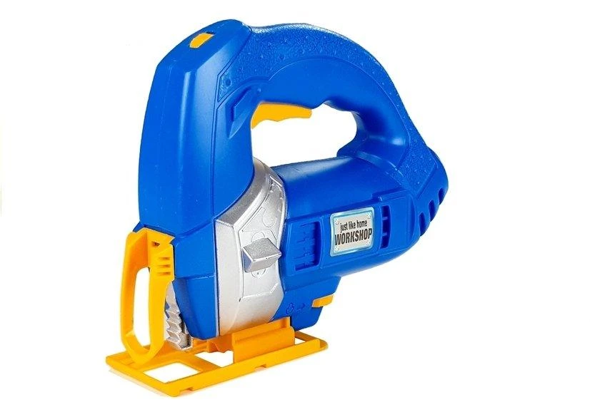 Vaikiškas įrankių rinkinys Lean Toys, plastikinis, mėlynas
