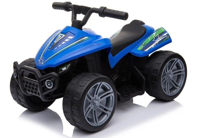 Lean Cars Akumuliatorinis keturratis, mėlynas