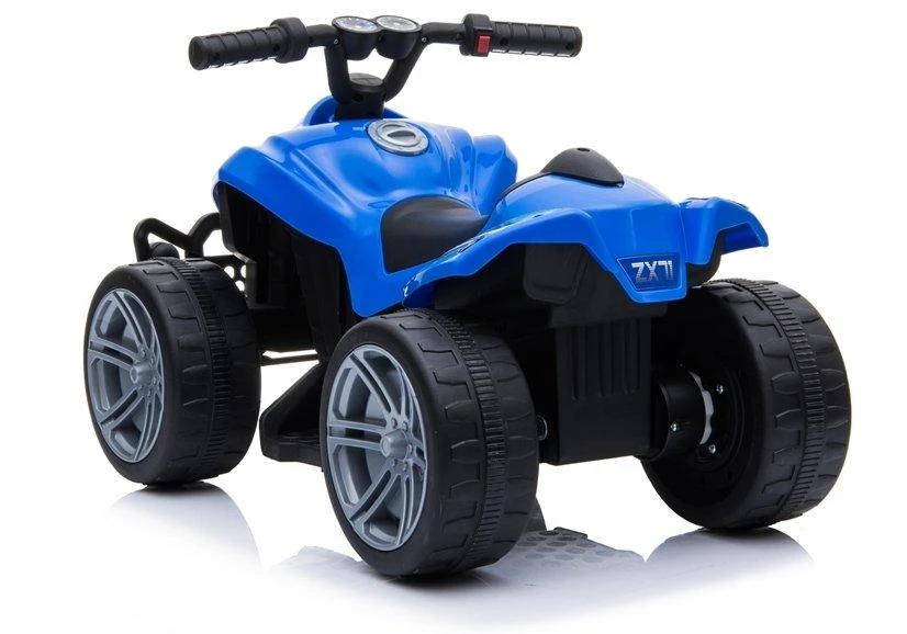Lean Cars Akumuliatorinis keturratis, mėlynas