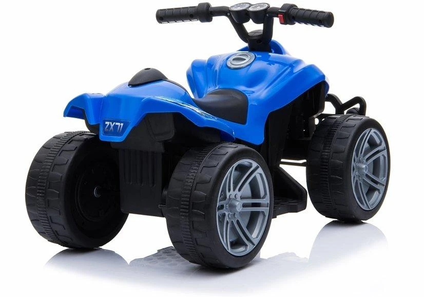 Lean Cars Akumuliatorinis keturratis, mėlynas