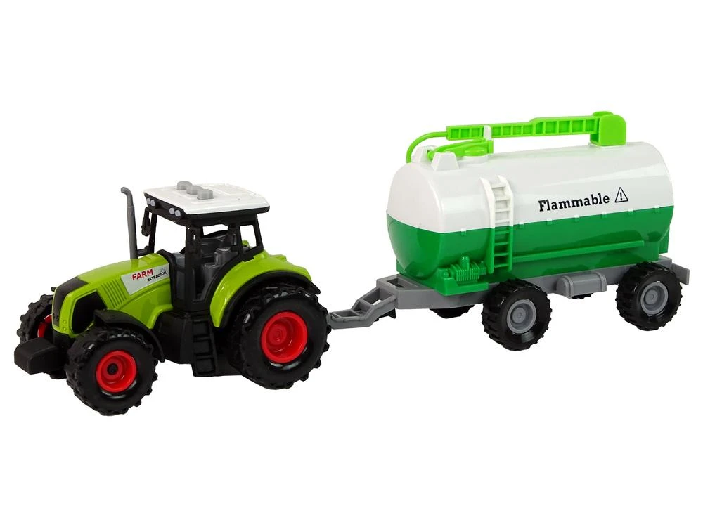 Lean Toys Traktorius su priekaba LeanToys