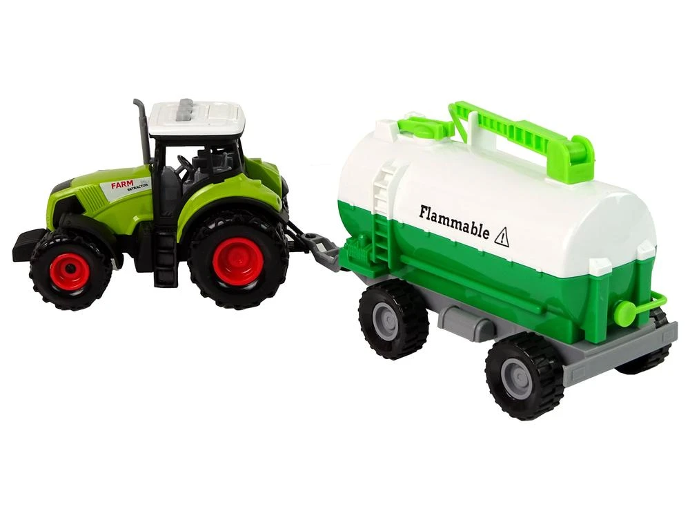 Lean Toys Traktorius su priekaba LeanToys