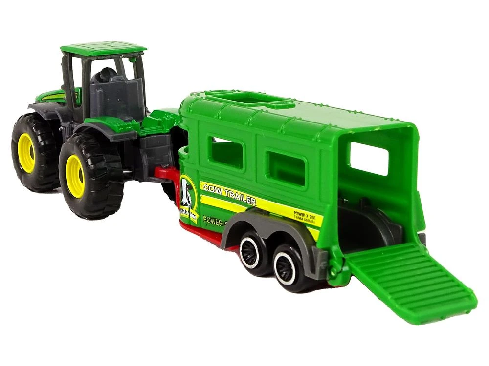 Traktorius su priekaba Lean Toys