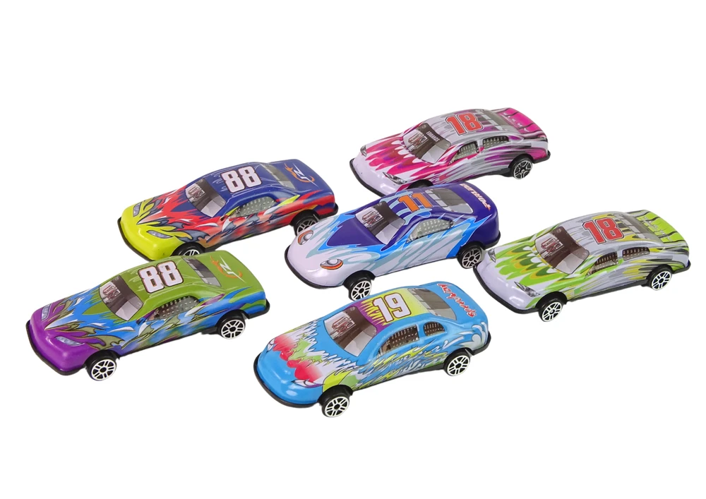 Lean Toys Sunkvežimis su automobiliukais, 12 vnt
