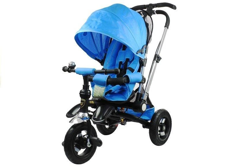 Lean Toys Triratis dviratis PRO700 - mėlynas