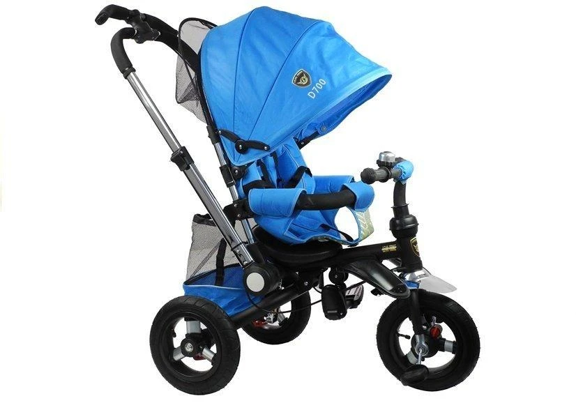 Lean Toys Triratis dviratis PRO700 - mėlynas