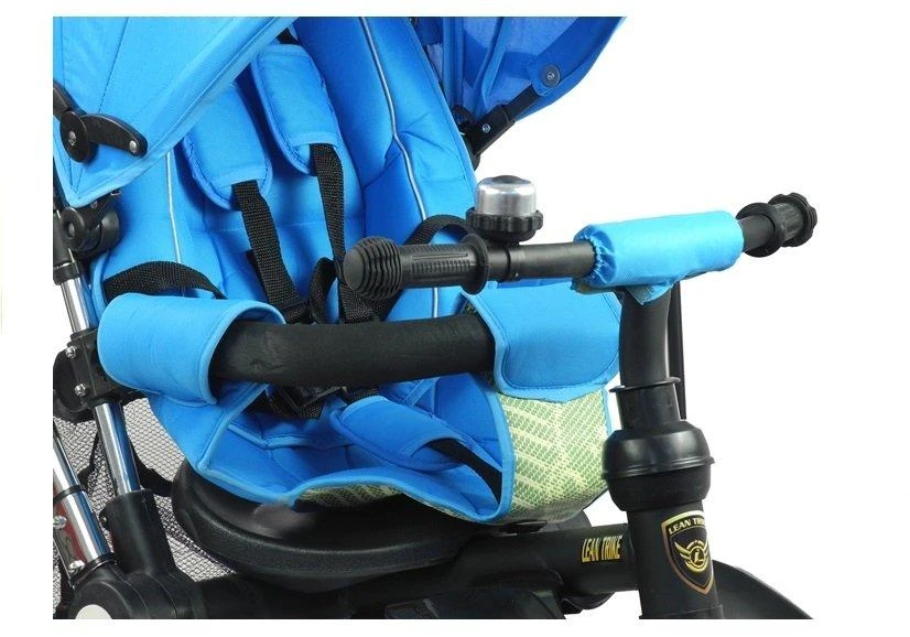 Lean Toys Triratis dviratis PRO700 - mėlynas